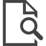 File Search SVG Icon